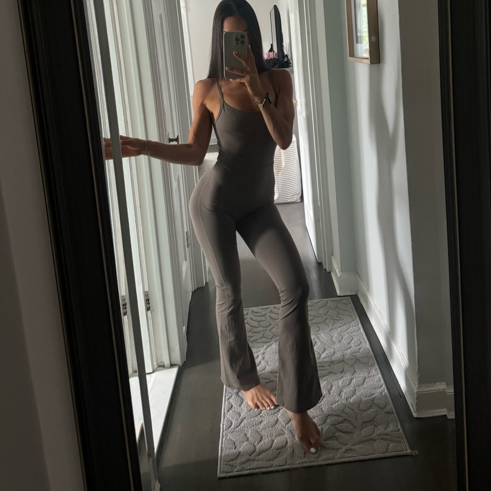Taupe onesie- never worn only tried on!